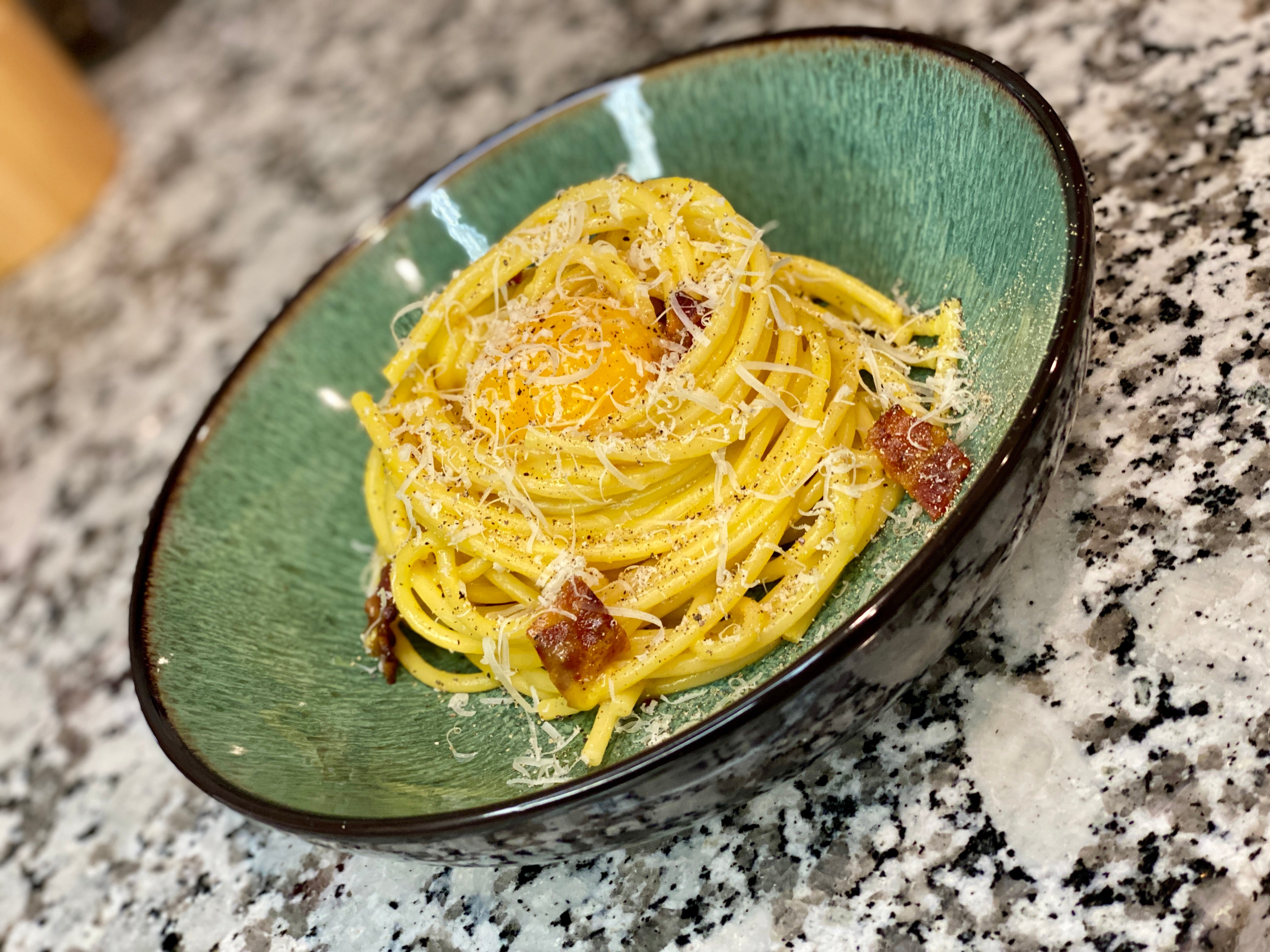 Savage Bucatini Carbonara