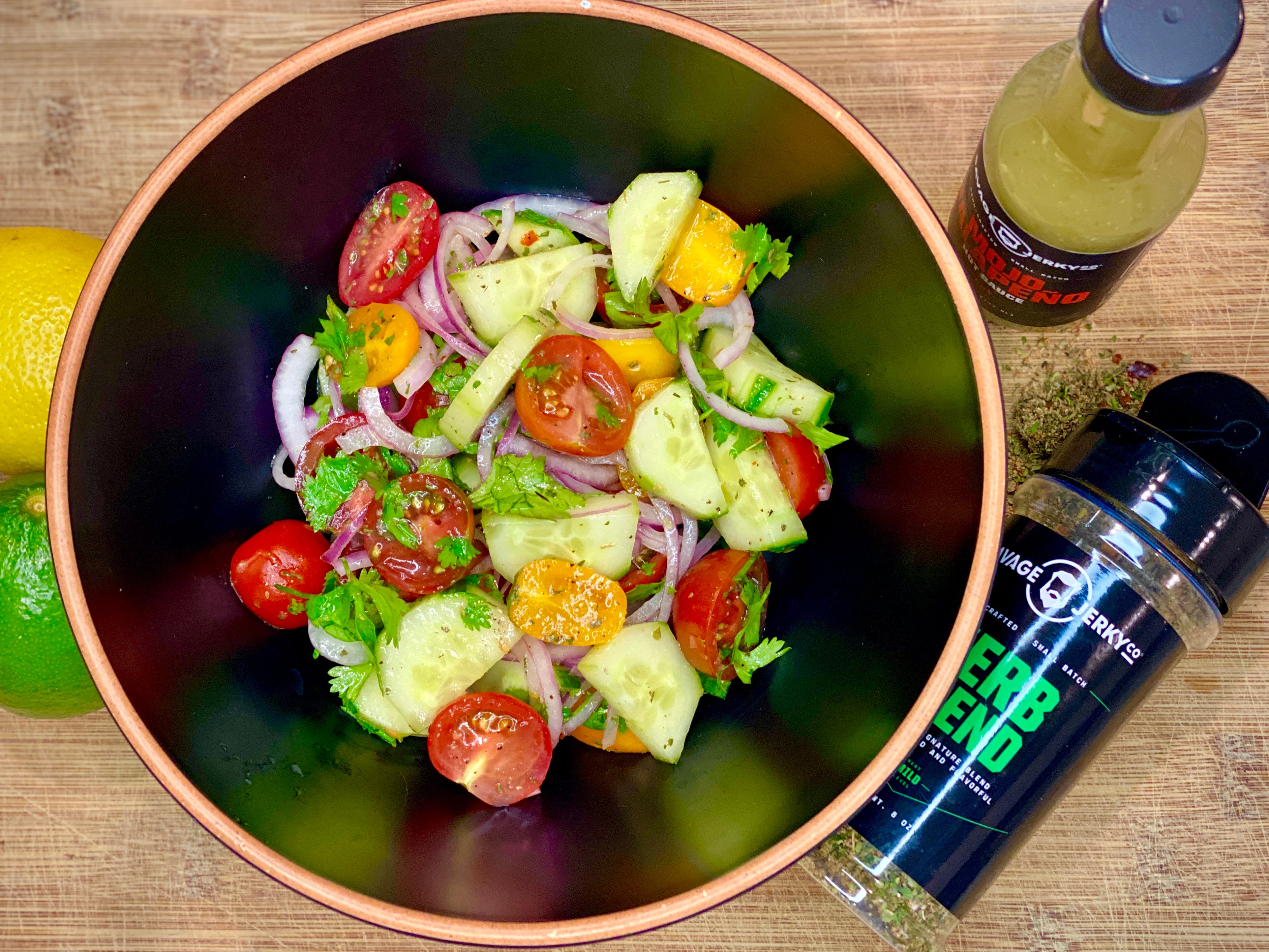 Savage Cucumber Salad