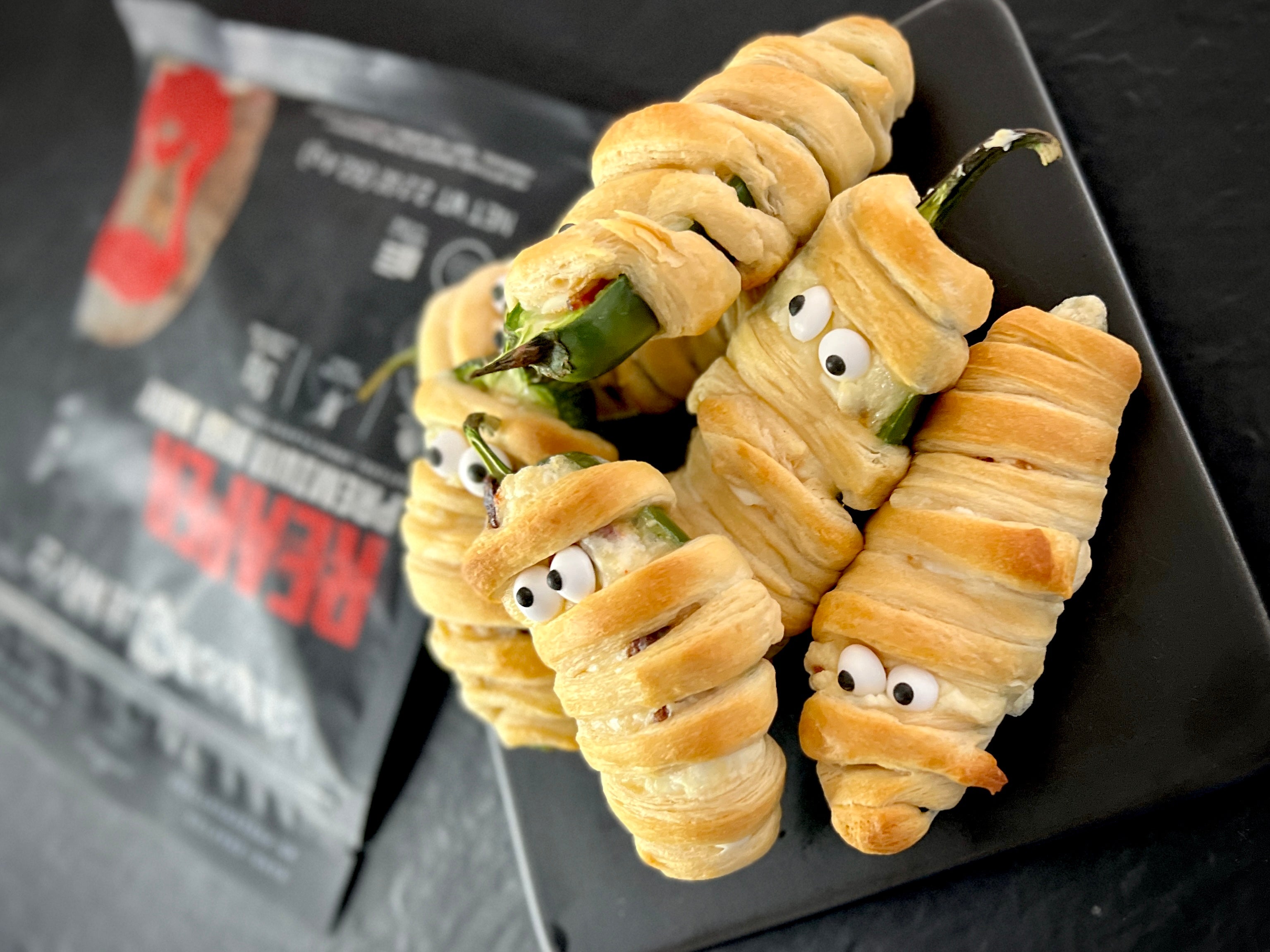 Savage Jalapeno Popper Mummies