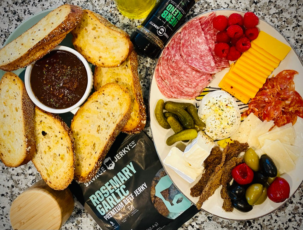 Simple Charcuterie Jerky Board Ideas For Entertaining