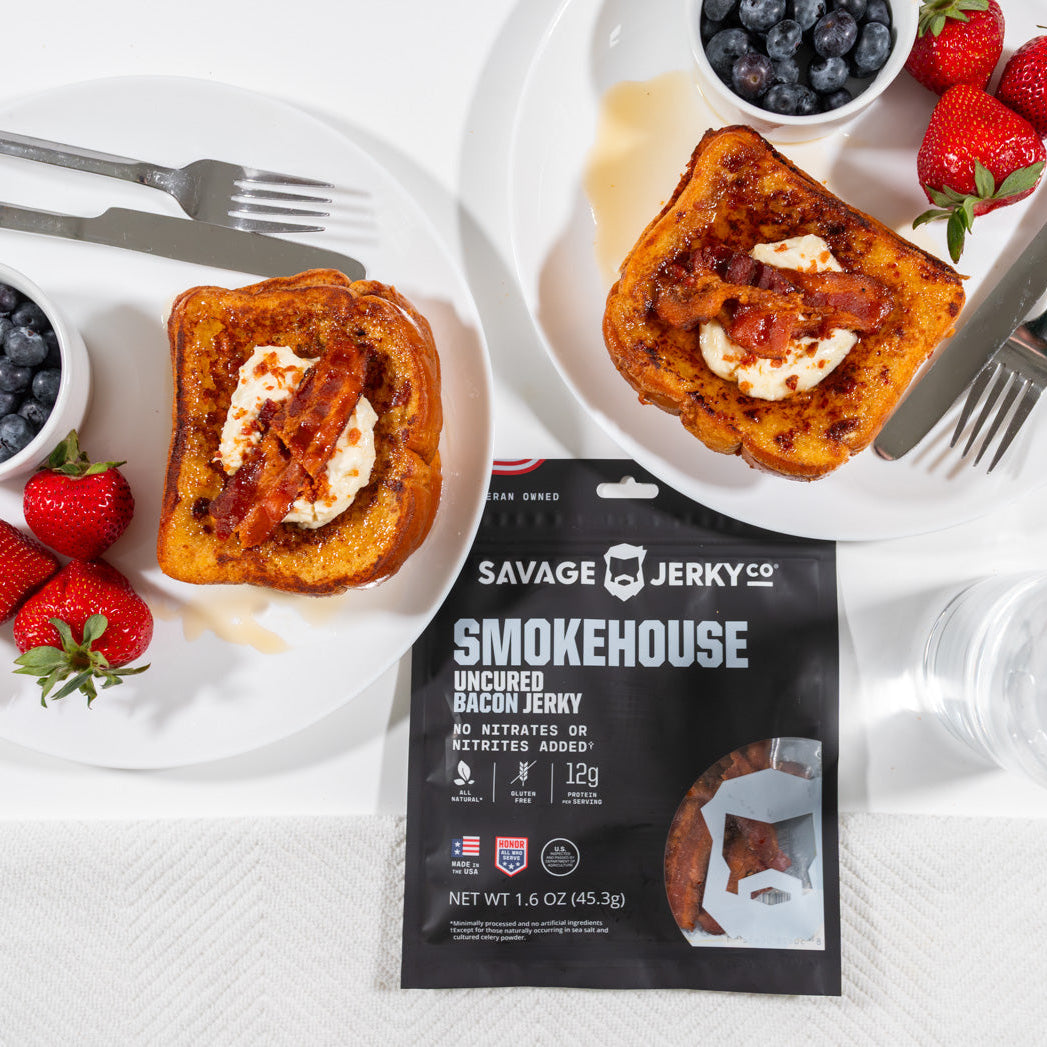 Bacon Jerky French Toast