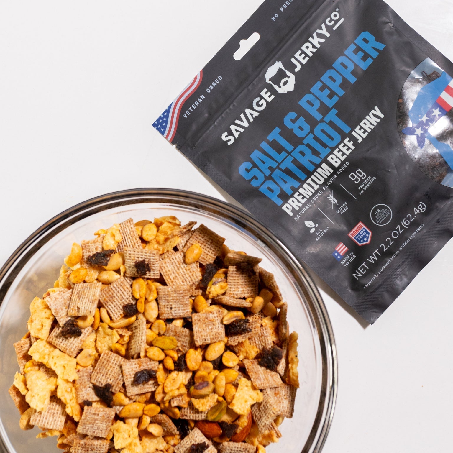 Beef Jerky Snack Mix