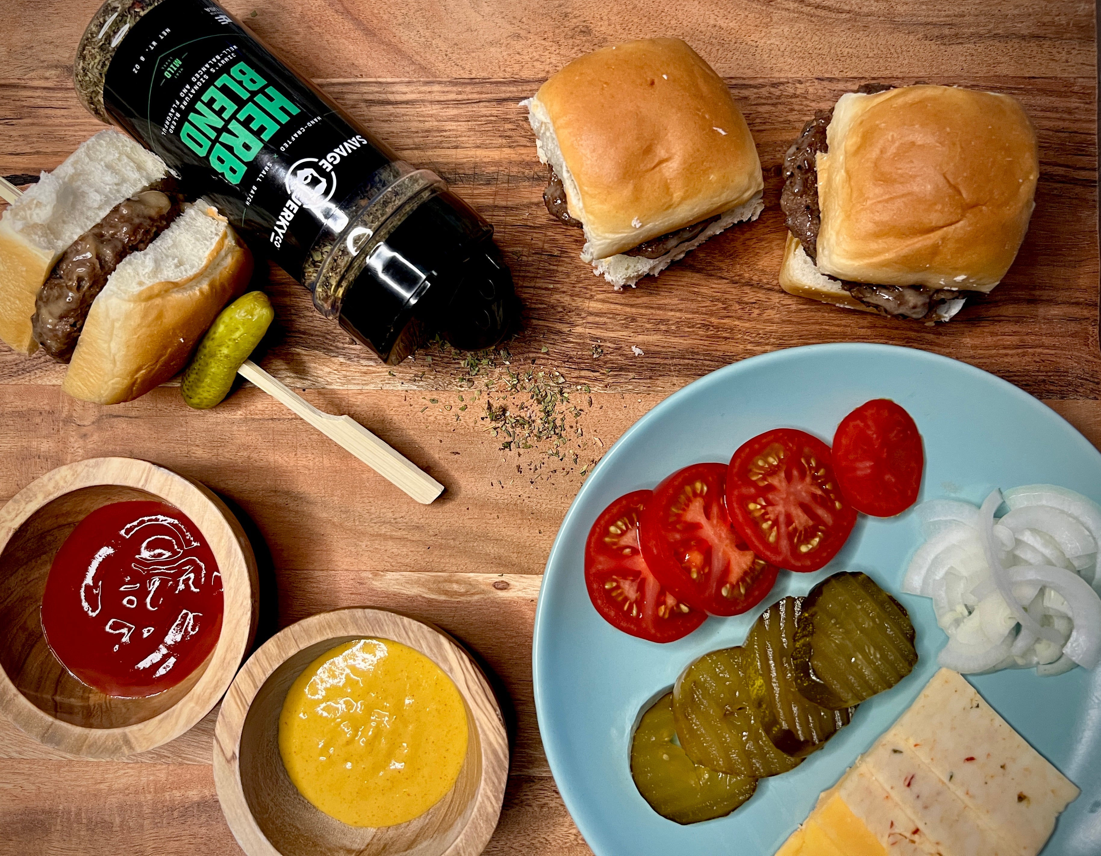 Herby Savage Sliders