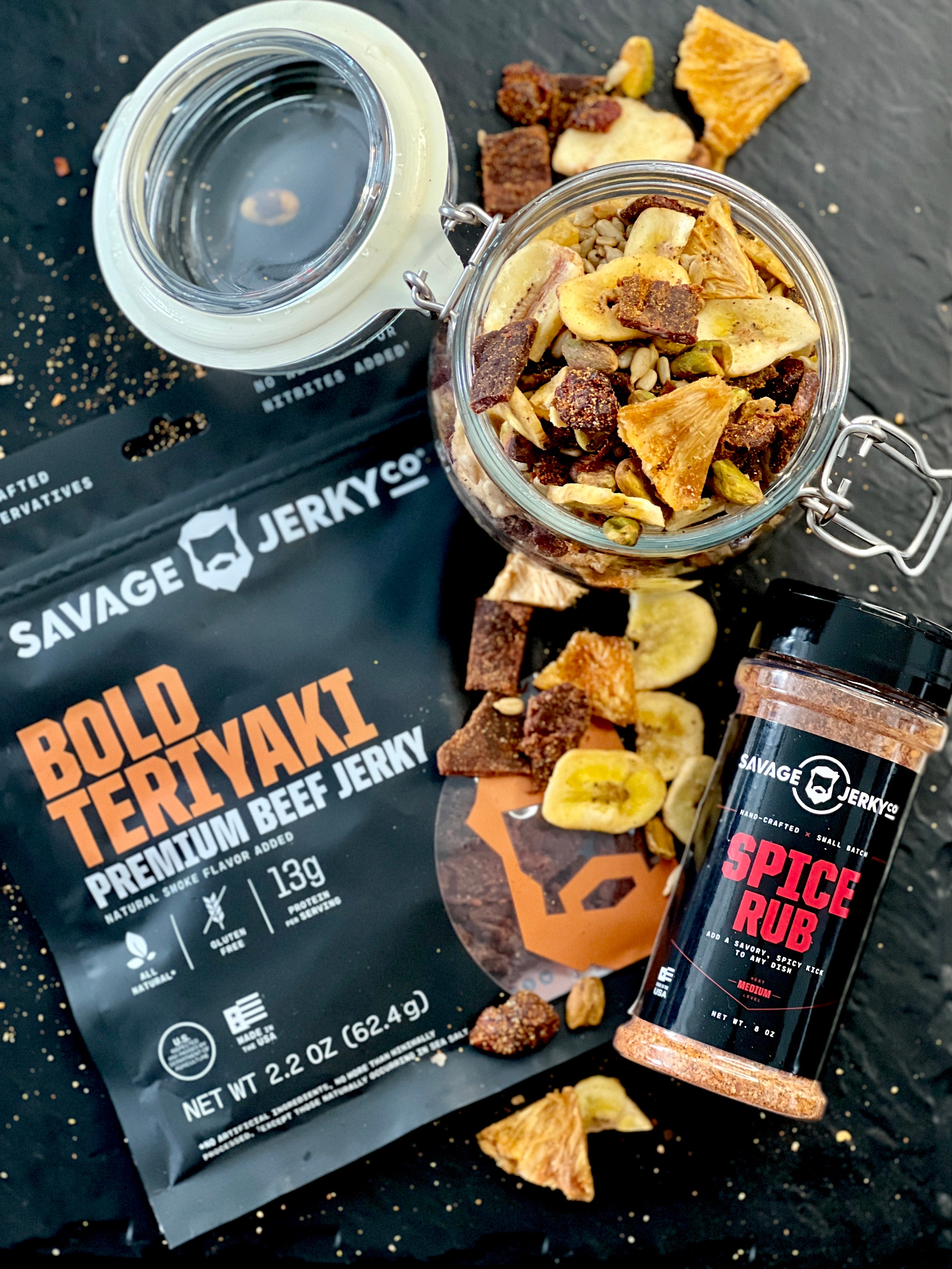 Savage Jerky Spicy Trail Mix