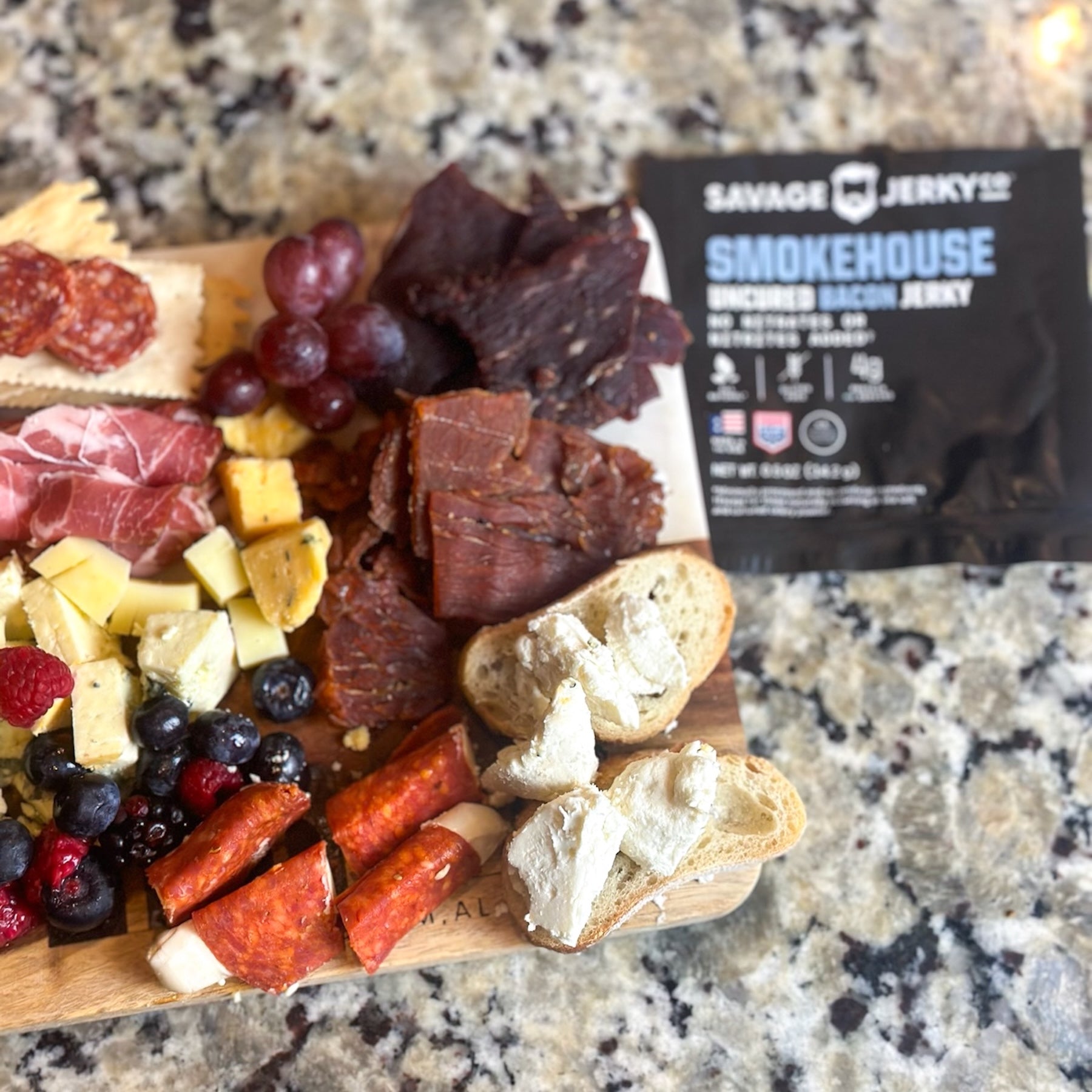 Beef Jerky Boards – A Healthier Take on Charcuterie for Movie Nights