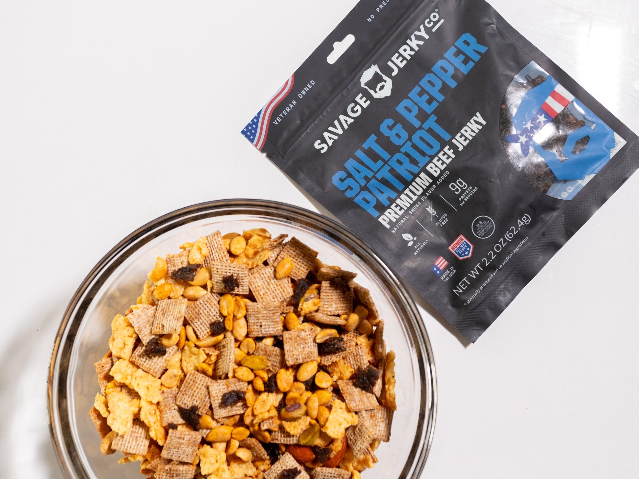 Beef Jerky Snack Mix