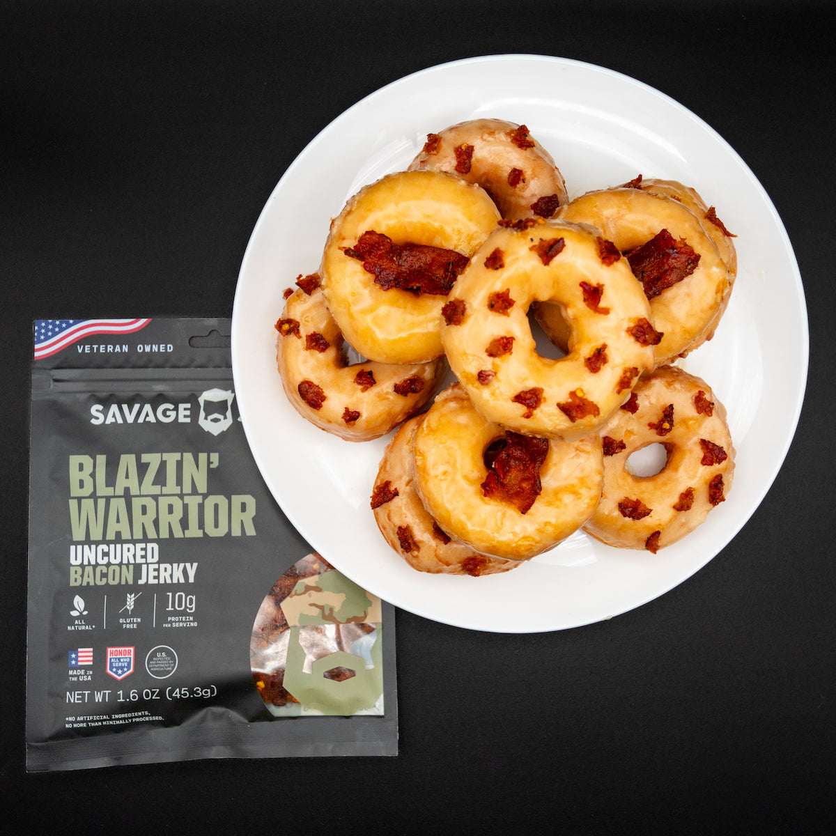 Easy Homemade Bacon Donuts