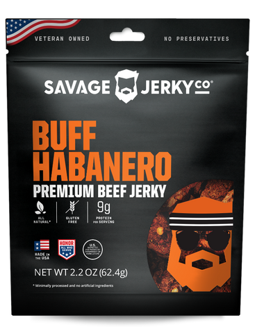 Buy Habanero Buffalo Beef Jerky Online | Savage Jerky – 2Bold Brands