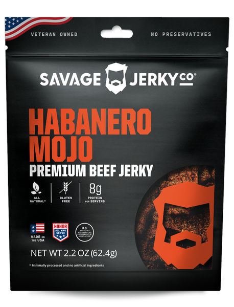 Habanero Beef Jerky: Mojo Habanero Jerky For Sale Online | Savage Habanero Beef Jerky: Mojo Habanero Jerky For Sale Online | Savage