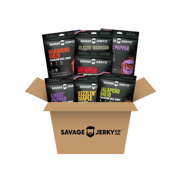 Buy 12 for $60 | Savage Jerky – 2Bold Brands