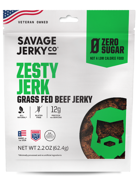 olive皮ジャーキー300g✖︎2細切ジャーキー✖︎4ふりかけ粗め200✖︎2 Zero Sugar Natural Zesty Jerk Beef Jerky | USA Made | Savage Jerky